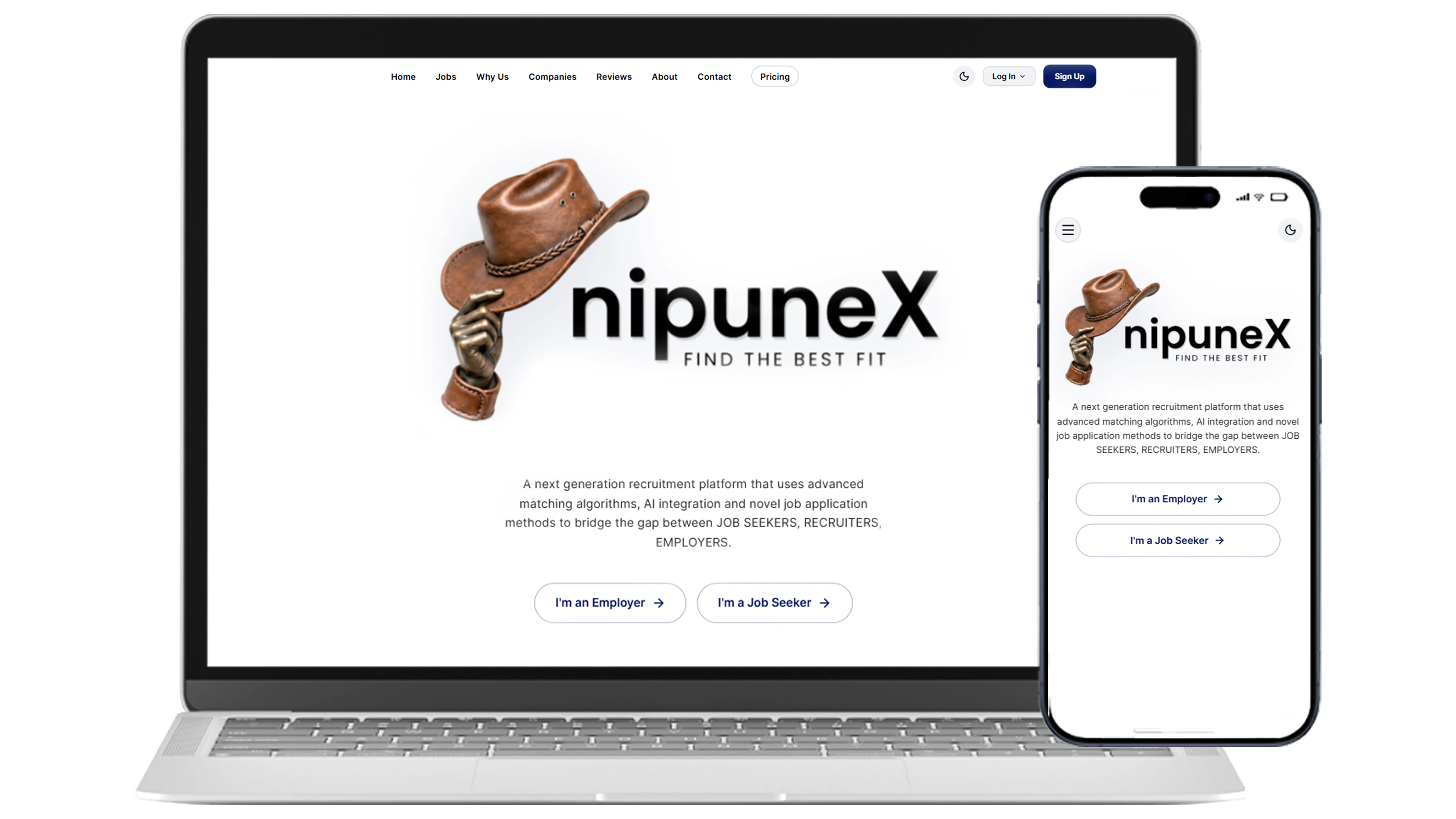 nipuneX product dashboard preview